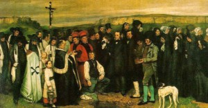 Gustave Courbet: Funerale a Ornans